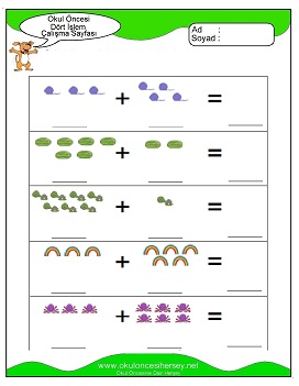 İşlemler yaprak test
